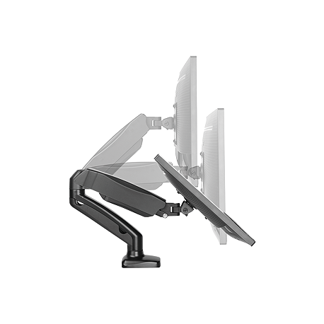 IcyBox Monitor stand with table support for one monitor up to 27' (68 cm)