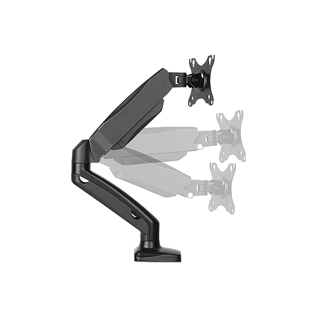IcyBox Monitor stand with table support for one monitor up to 27' (68 cm)
