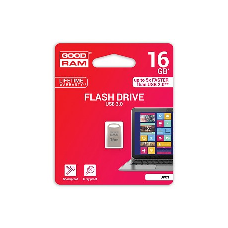 GOODRAM 16GB UPO3 SILVER USB 3.0