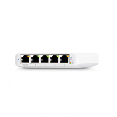 Ubiquiti UniFi Switch USW Flex Mini - Switch - smart - 4 x 10 / 100 / 1000 + 1 x 10 / 100 / 1000 (PoE+) - desktop - PoE+ - 3