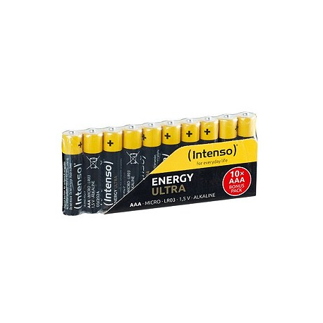 Intenso Energy Ultra Bonus Pack - Battery 10 x AAA  /  LR03 - Alkaline - 1250 mAh - 2