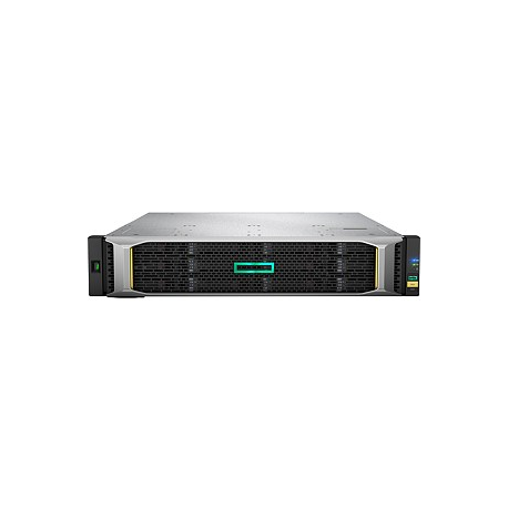 HPE Modular Smart Array 1050 Dual Controller SFF Storage - Hard drive array - 0 TB - 24 bays (SAS-3) - SAS 12Gb / s (external) - rack-mountable - 2U - 5