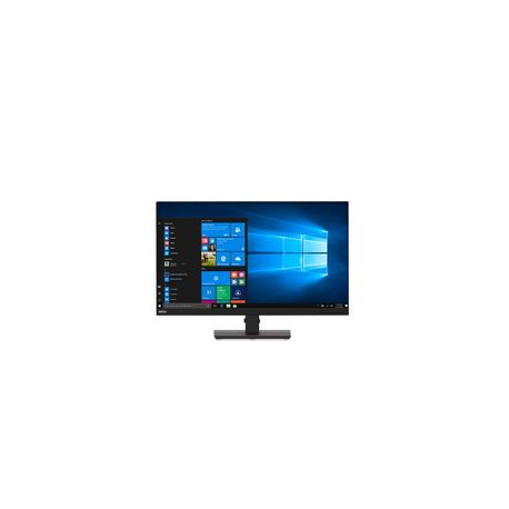 Lenovo ThinkVision T32h-20 - LED monitor - 32" - 2560 x 1440 QHD - IPS - 350 cd / m² - 1000:1 - 4 ms - HDMI, DisplayPort, USB-C - raven black - 0