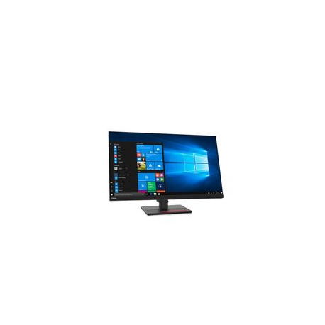 Lenovo ThinkVision T32h-20 - LED monitor - 32" - 2560 x 1440 QHD - IPS - 350 cd / m² - 1000:1 - 4 ms - HDMI, DisplayPort, USB-C - raven black - 1
