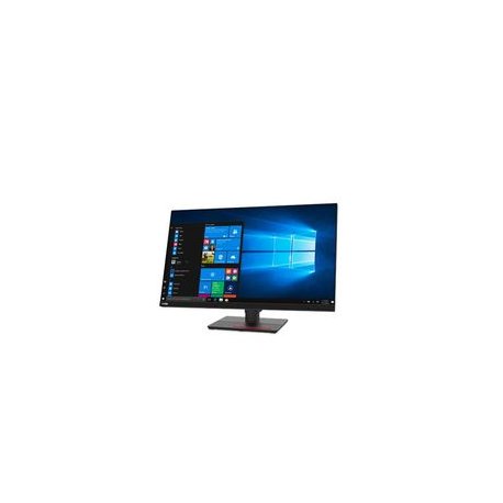 Lenovo ThinkVision T32h-20 - LED monitor - 32" - 2560 x 1440 QHD - IPS - 350 cd / m² - 1000:1 - 4 ms - HDMI, DisplayPort, USB-C - raven black - 2
