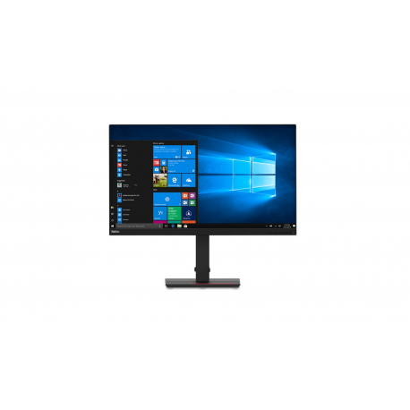 Lenovo ThinkVision T32h-20 - LED monitor - 32" - 2560 x 1440 QHD - IPS - 350 cd / m² - 1000:1 - 4 ms - HDMI, DisplayPort, USB-C - raven black - 10