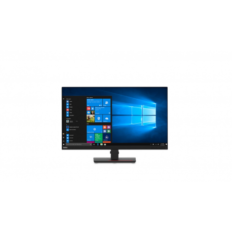Lenovo ThinkVision T32h-20 - LED monitor - 32" - 2560 x 1440 QHD - IPS - 350 cd / m² - 1000:1 - 4 ms - HDMI, DisplayPort, USB-C - raven black - 14