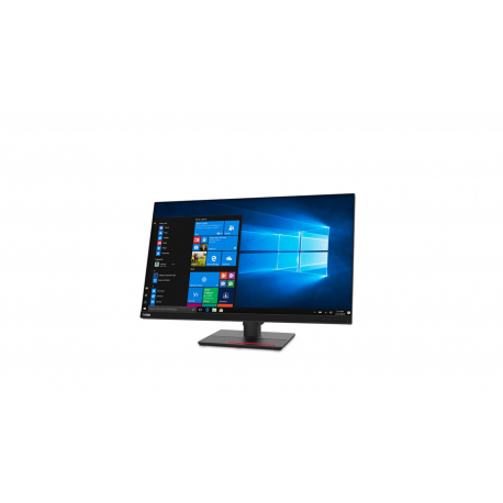 Lenovo ThinkVision T32h-20 - LED monitor - 32" - 2560 x 1440 QHD - IPS - 350 cd / m² - 1000:1 - 4 ms - HDMI, DisplayPort, USB-C - raven black - 26