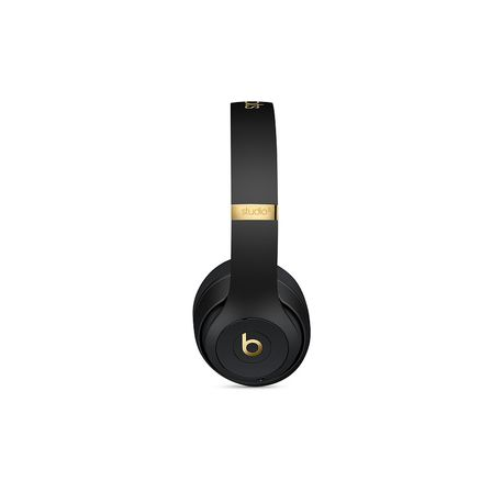 Beats Studio3 Wireless - The Beats Skyline Collection - headphones with mic - full size - Bluetooth - wireless - active noise cancelling - noise isolating - midnight black - for iPad / iPhone / iPod / TV / Watch - 1