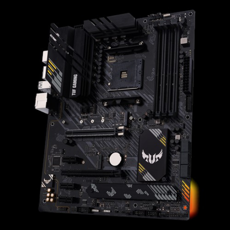 ASUS TUF GAMING B550-PLUS - Motherboard - ATX - Socket AM4 - AMD B550 Chipset - USB-C Gen2, USB 3.2 Gen 1, USB 3.2 Gen 2 - 2.5 Gigabit LAN - onboard graphics (CPU required) - HD Audio (8-channel) - 4