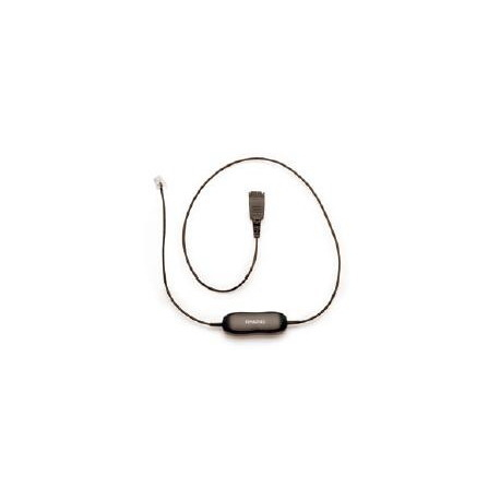 Jabra - Headset cable - Quick Disconnect male to stereo mini jack male - for Alcatel 8 Series IPTouch 4038, 4068 - 1