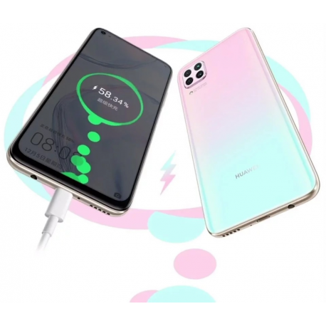 Huawei P40 Lite Sakura Pink, 6.4 ", IPS LCD, 1080 x 2310 pixels, Octa-core, Internal RAM 6 GB, 128 GB, NM SD, Dual SIM, Nano-SIM