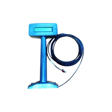 Zebra Scale Single Display with Pole - Dual Interval - Barcode scanner remote display - for Zebra MP6000 Long, MP6000 Medium, MP6000 Short, MP7000 - 0