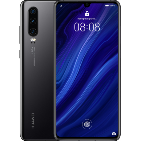 Huawei P30 (Black) Dual SIM 6.1" IPS LCD 1080x2312/2.2GHz&1.7GHz&1.8GHz/128GB/6GB RAM/Android 9.0/WiFi,4G,BT/