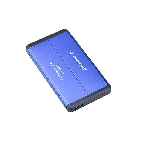 Gembird EE2-U3S-2 - Storage enclosure - 2.5" - SATA 3Gb / s - USB 3.0 - black - 0