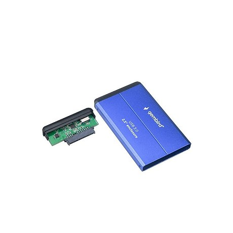 Gembird EE2-U3S-2 - Storage enclosure - 2.5" - SATA 3Gb / s - USB 3.0 - black - 2