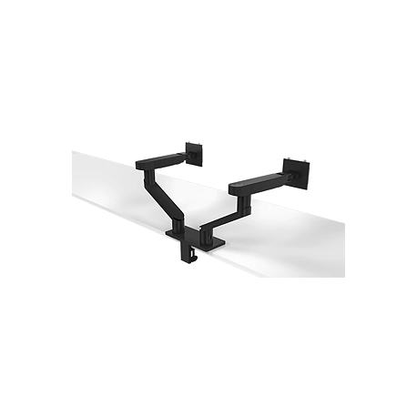 Dell Dual Monitor Arm - MDA20 - Mounting kit - for 2 LCD displays (adjustable arm) - black - screen size: 19"-27" - mounting interface: 100 x 100 mm - desk-mountable - 2