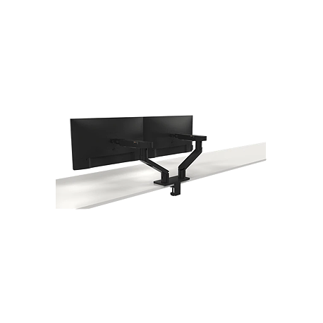Dell Dual Monitor Arm - MDA20 - Mounting kit - for 2 LCD displays (adjustable arm) - black - screen size: 19"-27" - mounting interface: 100 x 100 mm - desk-mountable - 3