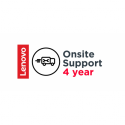 Lenovo Onsite - Extended service agreement - parts and labour - 4 years - on-site