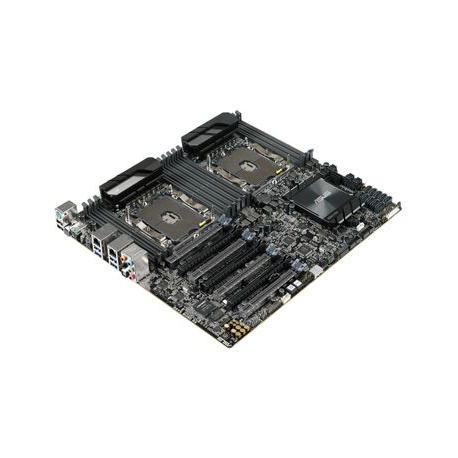 ASUS WS C621E SAGE - Motherboard - SSI EEB - Socket P - 2 CPUs supported - C621 Chipset - USB 3.1 Gen 1, USB-C Gen2, USB 3.1 Gen 2 - 2 x Gigabit LAN - onboard graphics - HD Audio (8-channel) - 6