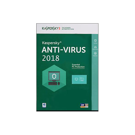 Kaspersky Antivirus 2018 Latvia / 2 PC / 1 year / Base licenseKaspersky