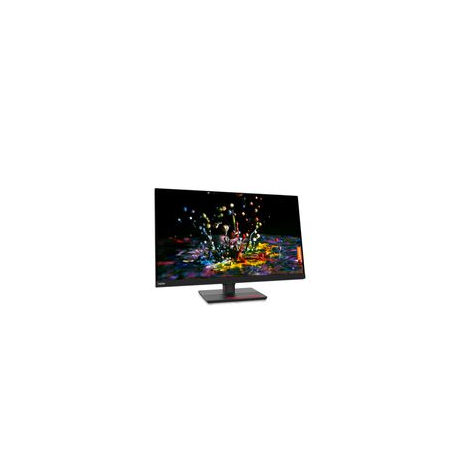Lenovo ThinkVision P32p-20 - LED monitor - 32" (31.5" viewable) - 3840 x 2160 4K - IPS - 350 cd / m² - 1000:1 - 4 ms - HDMI, DisplayPort, USB-C - raven black - 0