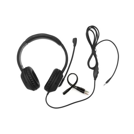 Sandberg MiniJack Chat Headset - Headset - on-ear - wired - 3.5 mm jack - 3