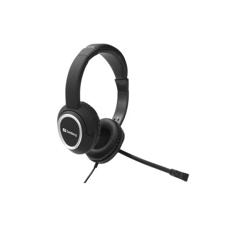 Sandberg USB Chat Headset - Headset - on-ear - wired - USB-A - 4