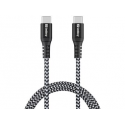 Sandberg Survivor - USB cable - USB-C (M) to USB-C (M) - 1 m
