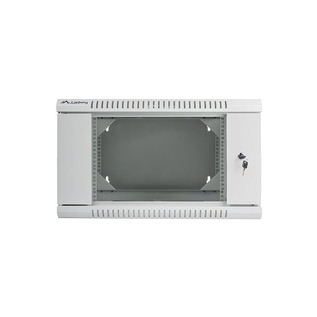 Lanberg - Rack cabinet - wall mountable - grey, RAL 7035 - 6U - 19" - 2