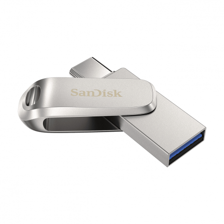 SanDisk Ultra Dual Drive Luxe - USB flash drive - 64 GB - USB 3.1 Gen 1  /  USB-C - 13