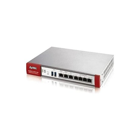 ZYXEL USG FLEX FIREWALL 10/100/1000, 2*WAN, 4*LAN/DMZ PORTS, 1*SFP, 2*USB WITH 1 YR UTM BUNDLE