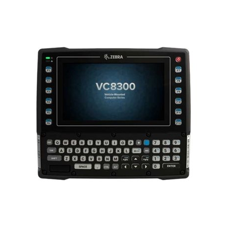 Zebra VC8300 - Rugged - vehicle mount computer - Snapdragon 660 2.2 GHz - Android 8.1 (Oreo) - 4 GB RAM - 32 GB SSD - 8" touchscreen 1280 x 720 - Wi-Fi 5, Bluetooth - kbd: QWERTY - 8