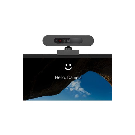 Lenovo 500 FHD - Webcam - colour - 1920 x 1080 - 1080p - USB 2.0 - MJPEG, YUY2 - DC 5 V - 11