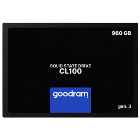 GOODRAM SSD CL100 GEN.3 960GB 2.5inch SATA3 540/460 MB/s