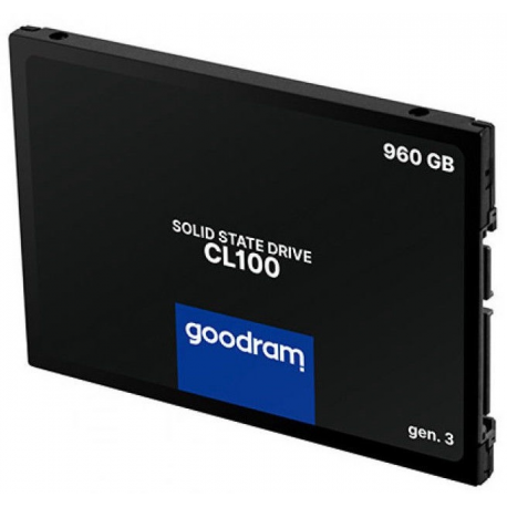 GOODRAM SSD CL100 GEN.3 960GB 2.5inch SATA3 540/460 MB/s