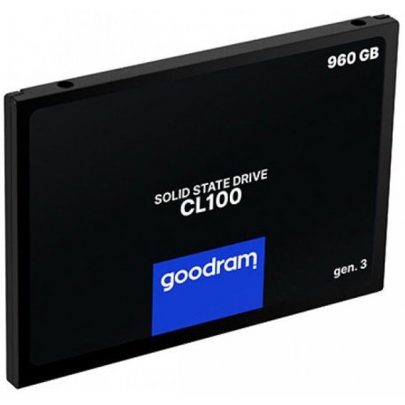 GOODRAM SSD CL100 GEN.3 960GB 2.5inch SATA3 540/460 MB/s