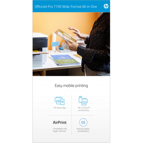 HP Officejet 7740 eAll in One One Wide Format