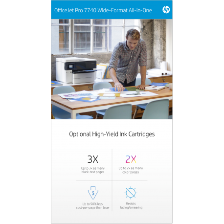 HP Officejet 7740 eAll in One One Wide Format