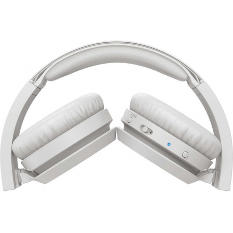 PHILIPS Wireless On-Ear Headphones TAH4205WT/00 Bluetooth®, Built-in microphone, 32mm drivers/closed-back, White