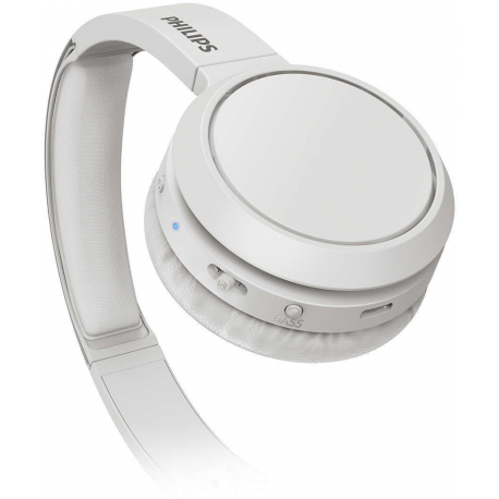 PHILIPS Wireless On-Ear Headphones TAH4205WT/00 Bluetooth®, Built-in microphone, 32mm drivers/closed-back, White
