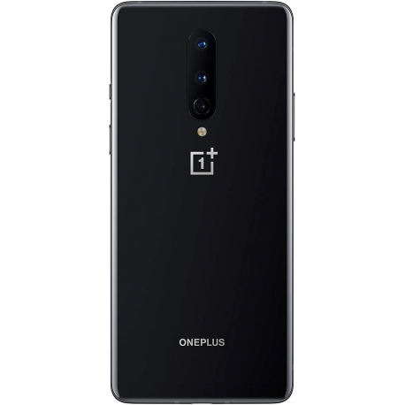 OnePlus 8 Onyx Black, 6.55 ", Fluid AMOLED, 1080 x 2400, Snapdragon 865, Internal RAM 8 GB, 128 GB, Dual SIM, 4G, Main camera 48