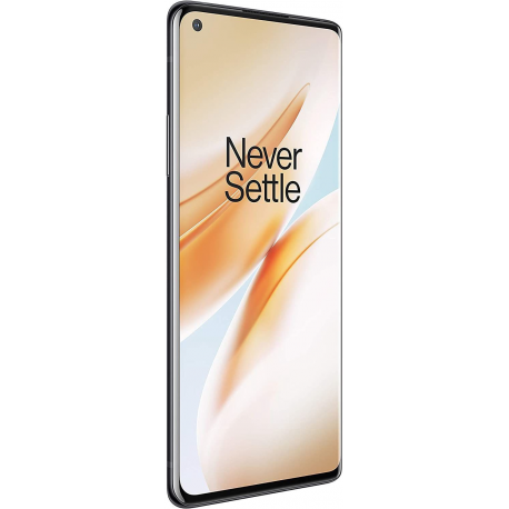 OnePlus 8 Onyx Black, 6.55 ", Fluid AMOLED, 1080 x 2400, Snapdragon 865, Internal RAM 8 GB, 128 GB, Dual SIM, 4G, Main camera 48