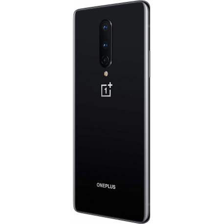 OnePlus 8 Onyx Black, 6.55 ", Fluid AMOLED, 1080 x 2400, Snapdragon 865, Internal RAM 8 GB, 128 GB, Dual SIM, 4G, Main camera 48
