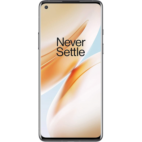 OnePlus 8 Onyx Black, 6.55 ", Fluid AMOLED, 1080 x 2400, Snapdragon 865, Internal RAM 8 GB, 128 GB, Dual SIM, 4G, Main camera 48