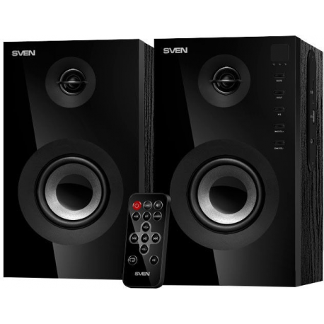 Speakers SVEN SPS-615, black (20W, USB/SD, RC, Bluetooth), SV-013707