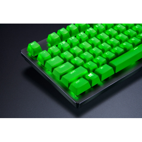 RAZER PBT Keycap Upgrade Set - Razer Green