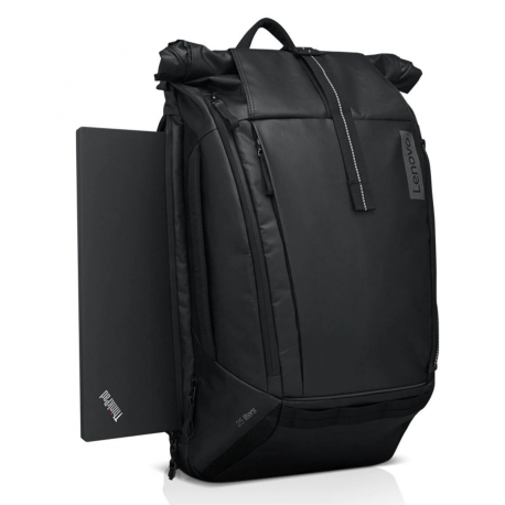 Lenovo 15.6-inch Commuter Backpack - Notebook carrying backpack - 15.6" - black - for IdeaPad 1 14; 3 14; 5 Pro 14; ThinkBook 14s Yoga G2 IAP; ThinkPad T14s Gen 3 - 2