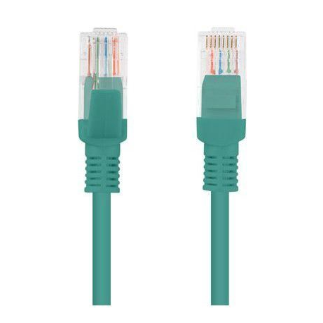 Lanberg - Patch cable - RJ-45 (M) to RJ-45 (M) - 3 m - UTP - CAT 5e - molded, snagless, stranded - grey, RAL 7035 - 0