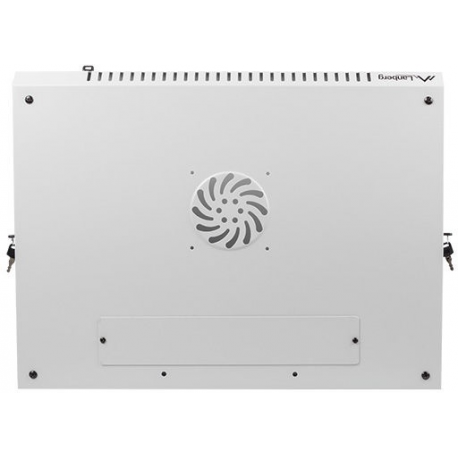 Lanberg - Rack cabinet - wall mountable - grey, RAL 7035 - 9U - 19" - 5